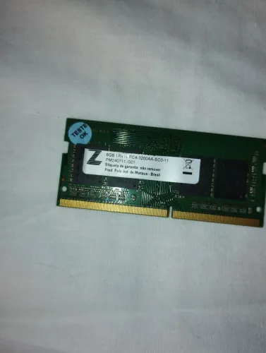Memória ddr4 de notebook 8gb