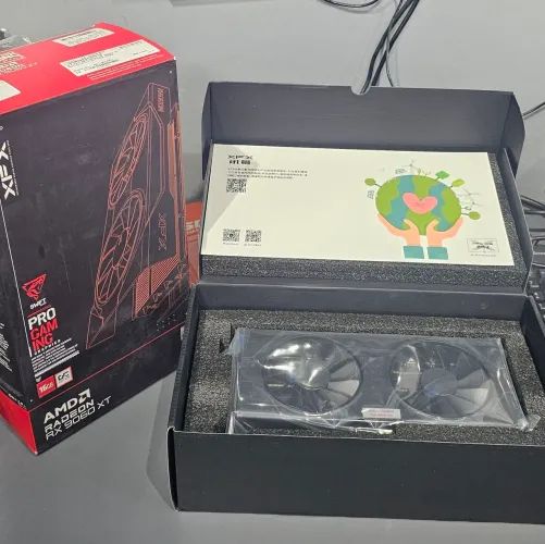 Placa de video RX Radeon XFX OC 16GB Gaming edition