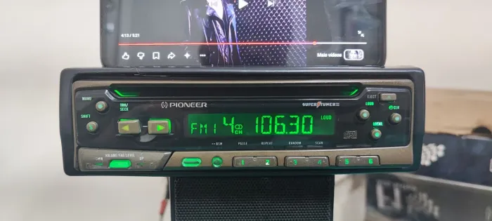 Rádio Cd Pioneer Deh-246 Bluetooth (525/436/546/536/505)