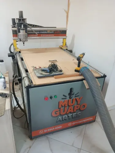 Oficina completa para produção de tábuas de carne e corte e Letras caixa.