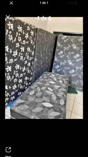 Cama box solteirão de fábrica