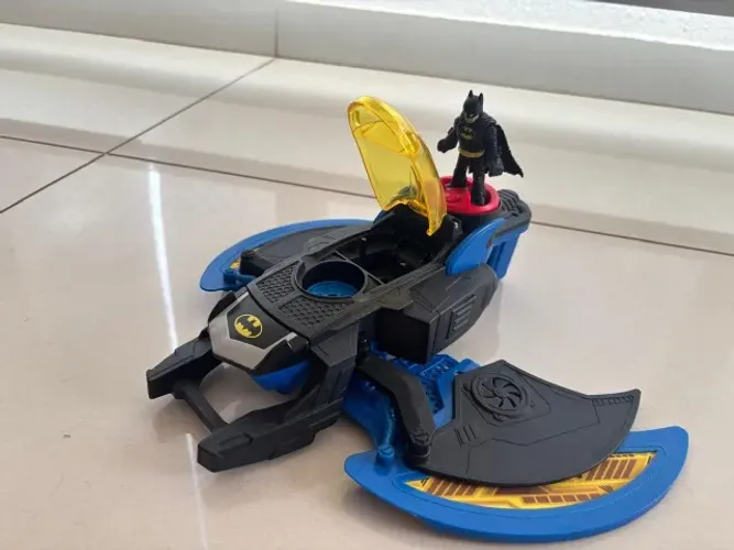 Batboat com boneco Batman - Imaginext