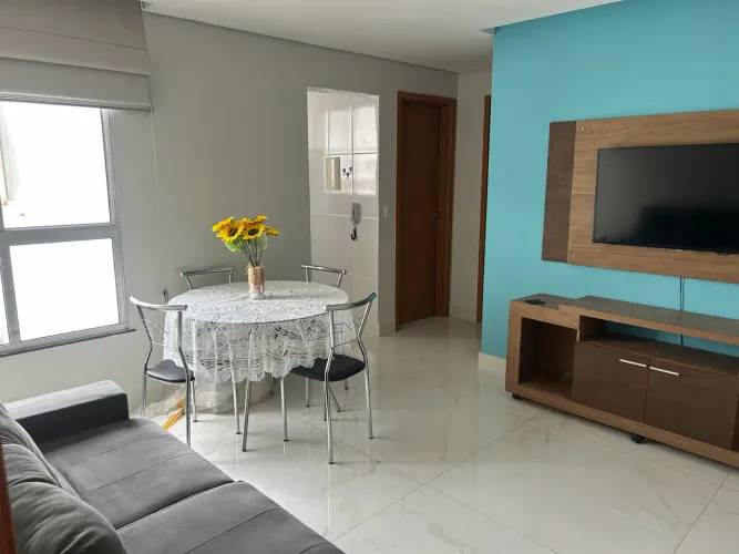 Apartamento mobiliado na zona sul.