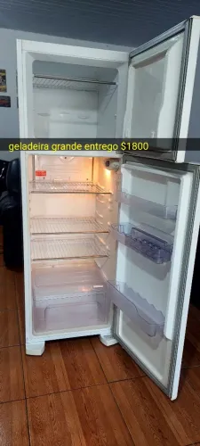 Geladeira dúplex grande entregamos