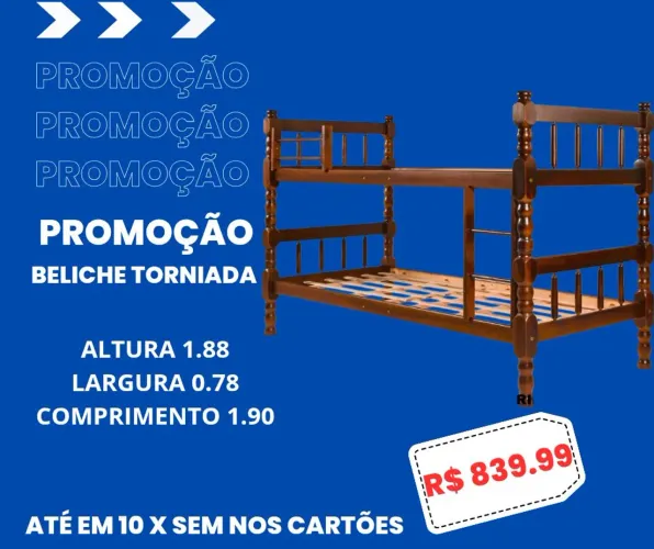 PROMOÇÃO DE BELICHE TORNIADA