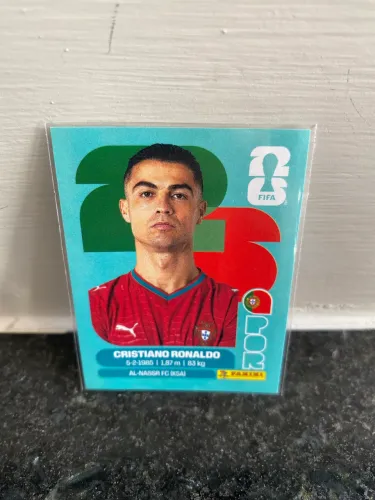 Figurinha Cristiano Ronaldo Copa 2026