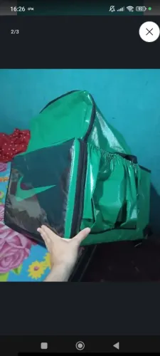 Bag 45 litros quase nova
