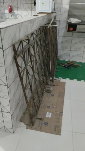Grade de ferro para porta e janelas e portão
