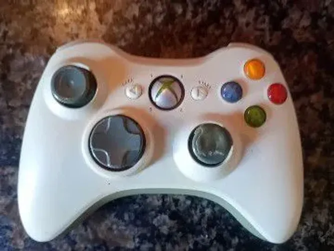 Controle original branco de Xbox 360
