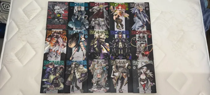Gachiakuta coleção do 1 ao 6 e 8 ao 16 com capa variante + brindes