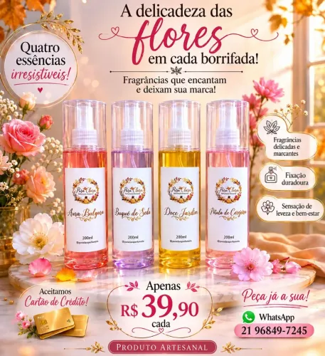 Body Splash Artesanal Vegano