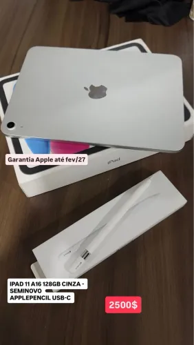 IPAD 11 A16 SEMINOVO 