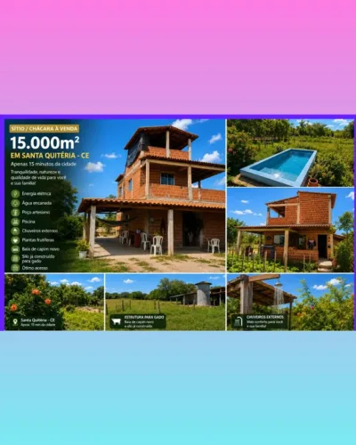 SITIO EM SANTA QUITÉRIA