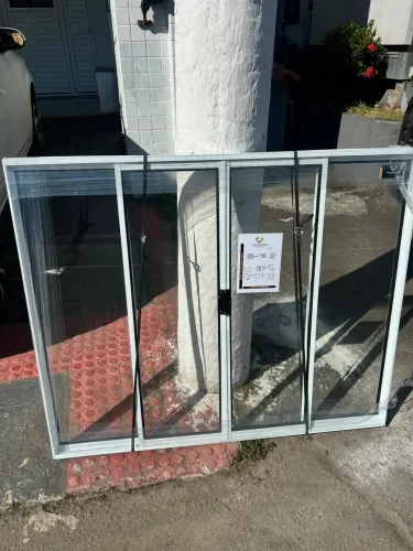 JANELA DE ALUMÍNIO BRANCO 1.00x1.20 PROMOÇÃO DO MÊS DIREITO DA FÁBRICA 