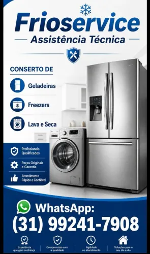 Conserto de Geladeiras e Maquinas de lavar
