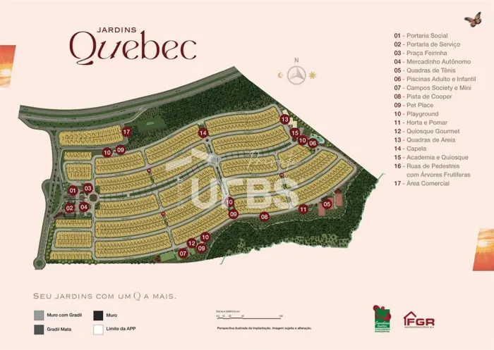 Lote Jardins Quebec