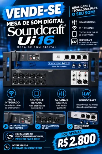 Mesa Digital UI 16 Soundcraft