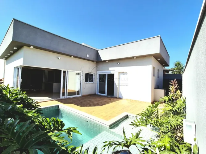 Casa térrea de 199m² com 03 suítes à venda em condomínio - Quintas de São José