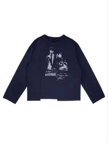 Camisa LongSleeve WwwVista Azul