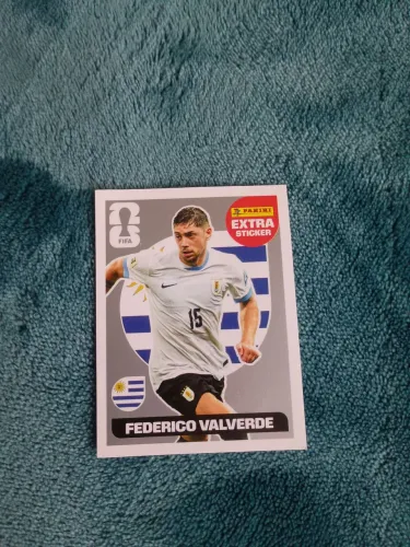 Figurinha Frederico Valverde prata