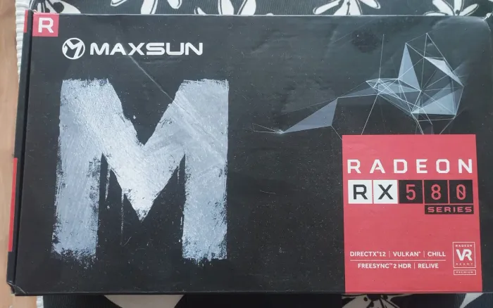 Placa de Vídeo AMD Radeon RX 580 8GB GDDR5 (2048SP) - Perfeito Estado