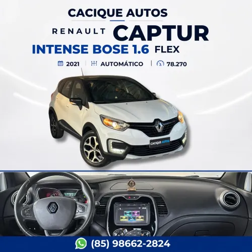 Renault Captur Intense Bose 1.6 16V Flex 5P AUT 2021