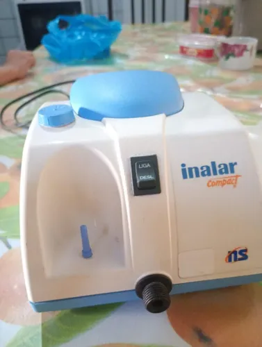Inalador / Nebulizador NS Inalar Compact - Ótimo Estado