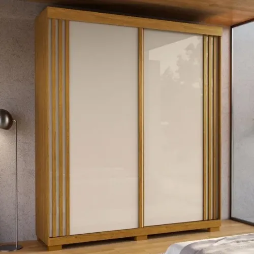 Novidade e pronta entrega!! Guarda-Roupa 2 Portas Athena 1,80 m (S/Espelho) 100% MDF 