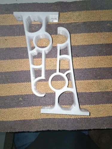 Suporte duplo varão de cortina