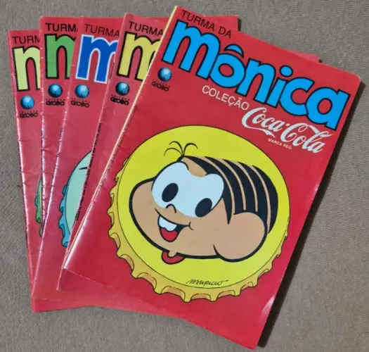 Coleção completa revistas Turma da Mônica COCA-COLA 1990
