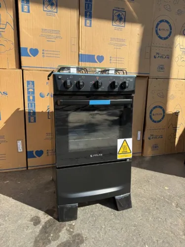Fogão Atlas 4 Bocas Preto Automático - PRODUTO NOVO COM GARANTIA