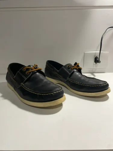 Sapato Dockside Foxton preto