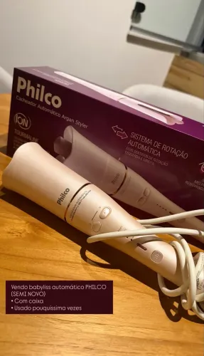 CACHEADOR/ BABYLISS AUTOMÁTICO PHILCO ARGAN STYLER 