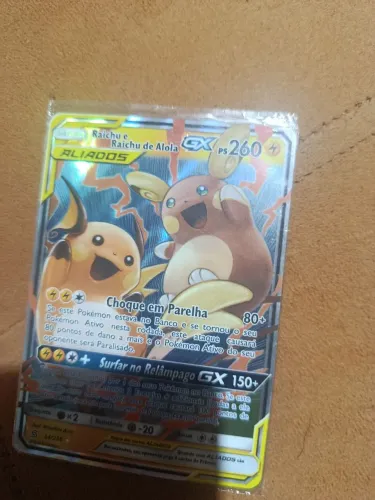 Card pokémon tcg perfeito estado