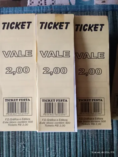 TICKETS VALE 2,00
