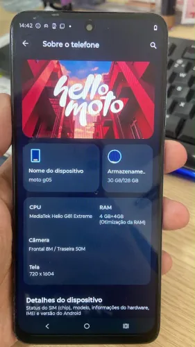 Celular motog5