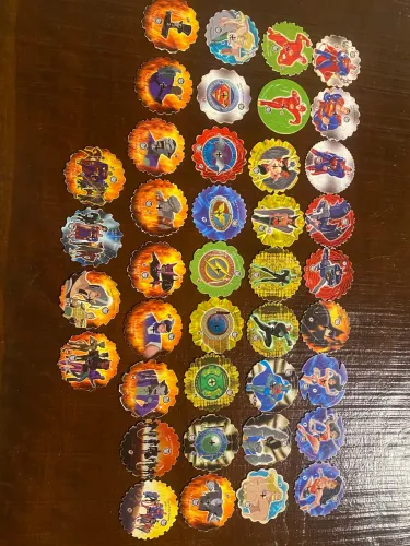 Coleção tazos Liga da Justiça Completo