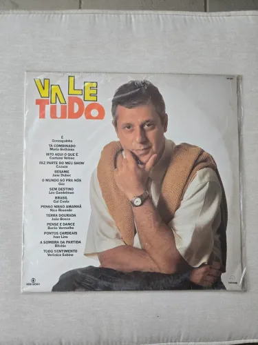 LP Disco de Vinil Trilha Sonora Novela Vale Tudo Nacional 1988
