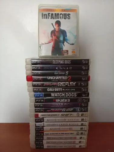 PROMOÇÃO - Lote Jogos de Play 3