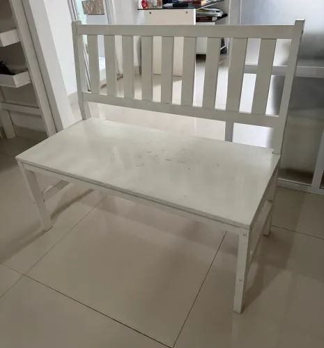 Banco Branco Tok Stok