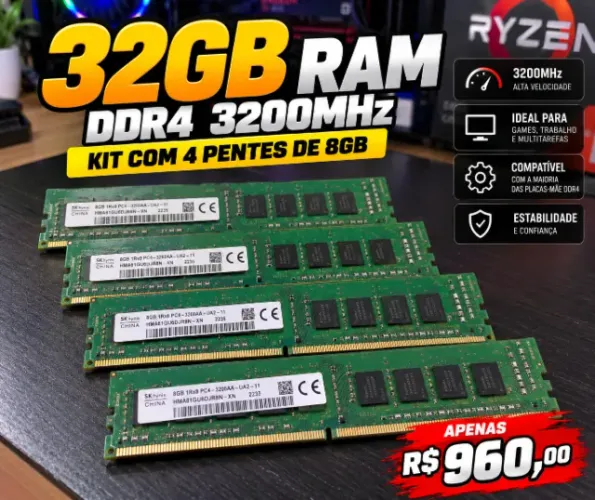 memoria ram 32gb 3200mhz