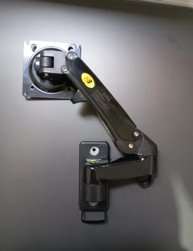 Suporte de parede Flexi Nb para monitor e TV de 17 a 35, cor Preto