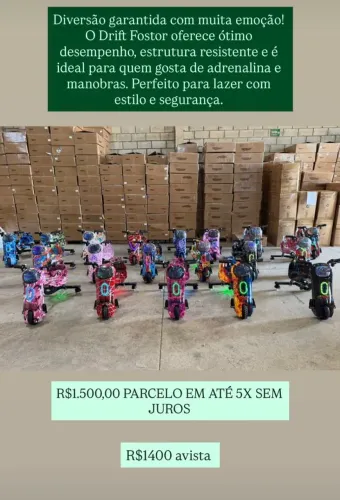 Triciclos elétricos na PROMOÇÃO 