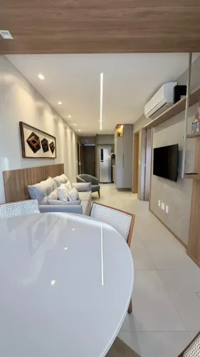 Alugo lindo quarto e sala mobiliado