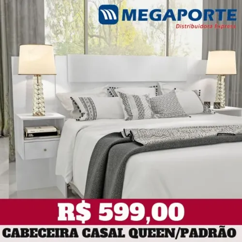 Cabeceira Cama Casal Ajustável Padrão/Queen (Novo) Entrega Grátis!