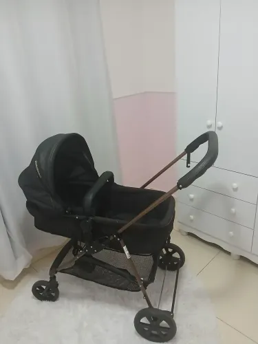 Carrinho de bebê napoli travel system cobre galzerano