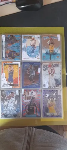 Cards NBA com Lebron, curry, wemby e outros..