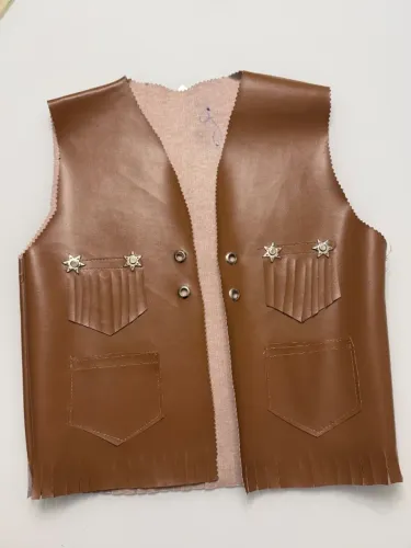Colete cowboy infantil 