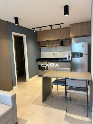 Apartamento, tipo studio mobiliado para locação no Tatuapé Condomínio Almagah