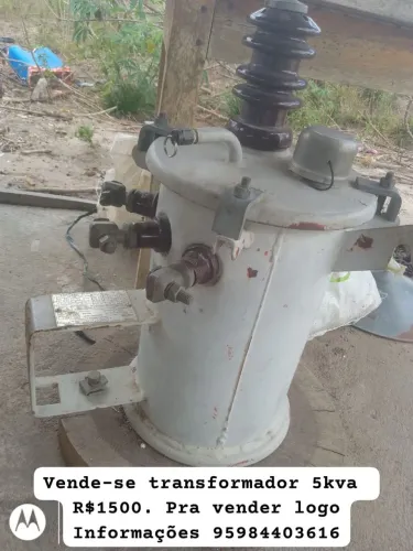 Vende-se transformador 5 kw 